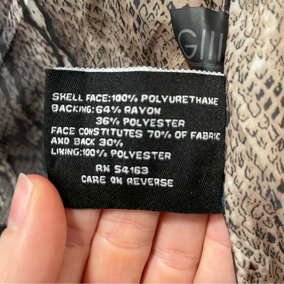 Black Rivet “Leather” Jacket - Picture 4 of 9